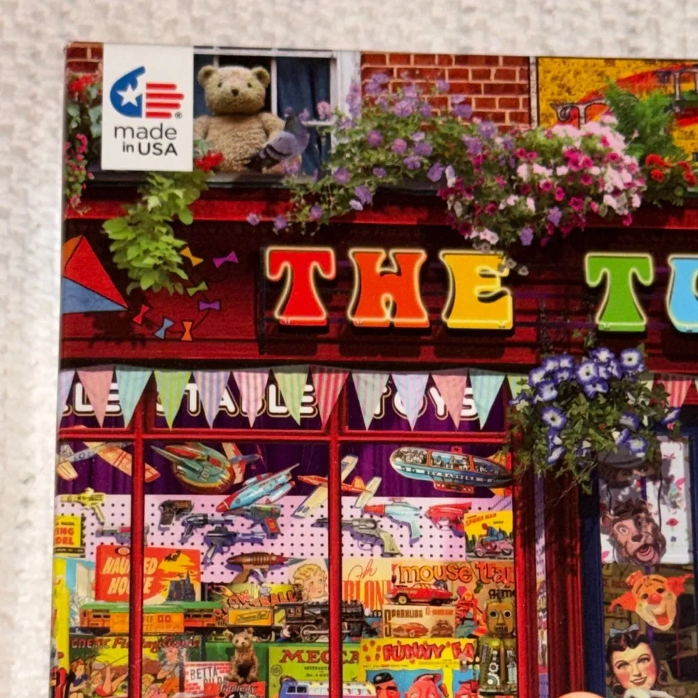 Shop Windows Puzzle - 1000 Pieces The Toy Box NEW Sealed